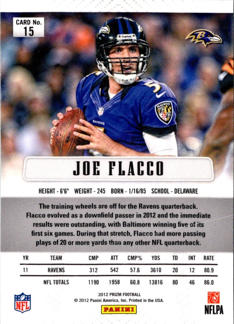 2012 Panini Prizm Joe Flacco