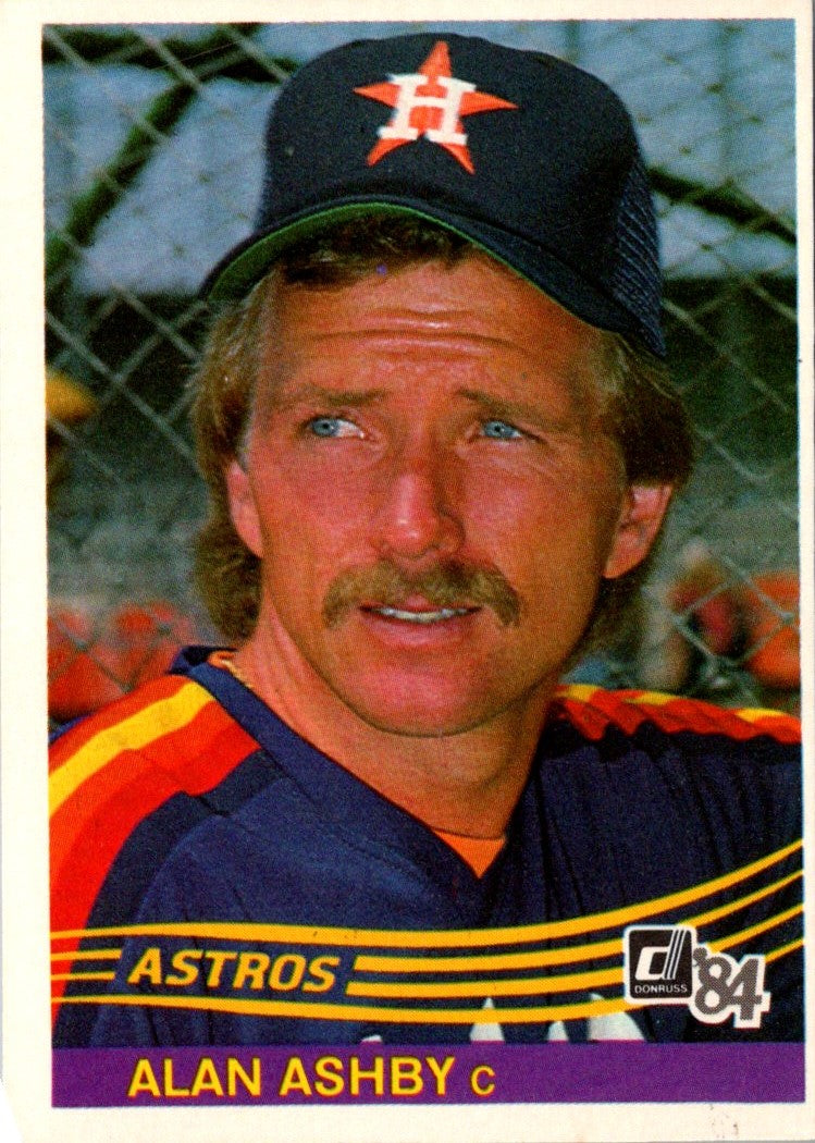 1984 Donruss Alan Ashby