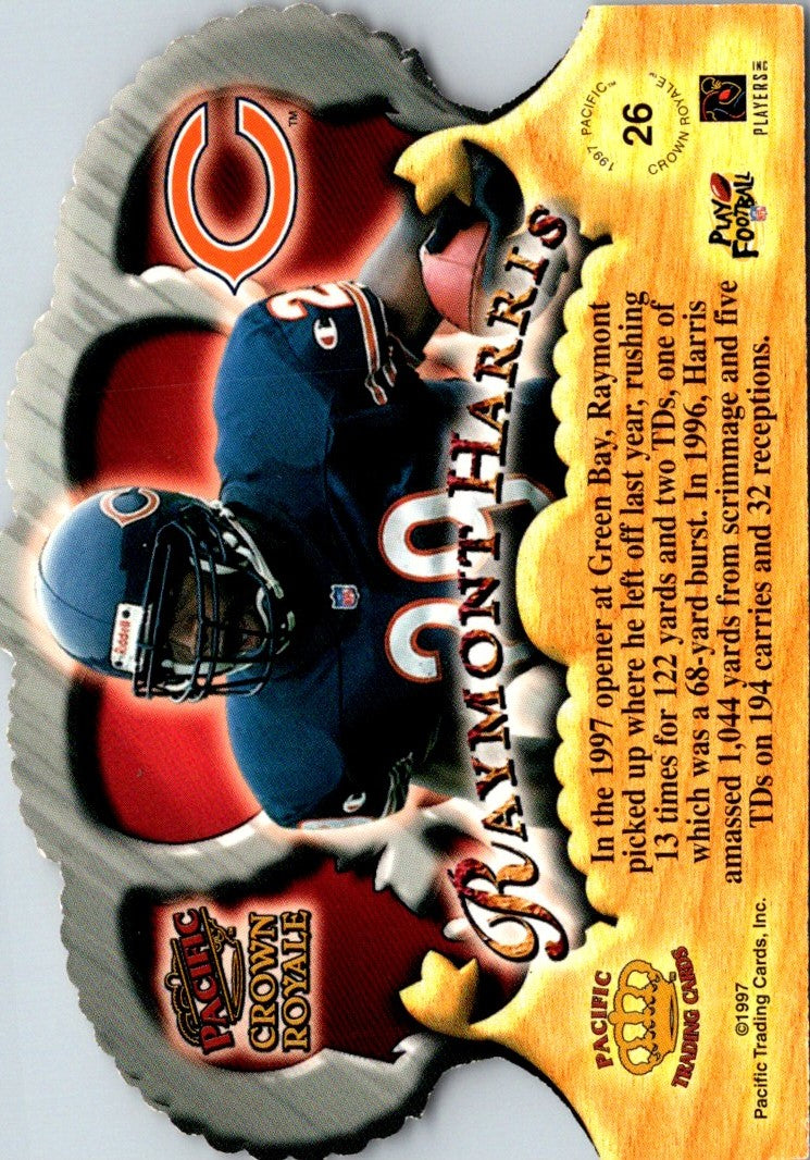 1997 Pacific Crown Royale Raymont Harris