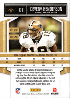 2010 Panini Classics Devery Henderson #61