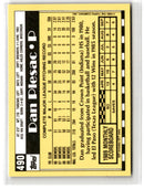 1990 Topps Tiffany Dan Plesac