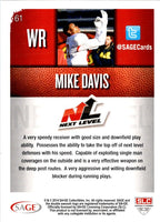 2014 SAGE HIT Mike Davis #61