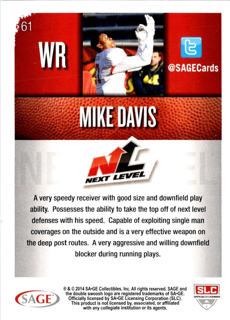 2014 SAGE HIT Mike Davis