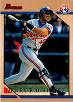 1996 Bowman Henry Rodriguez #82