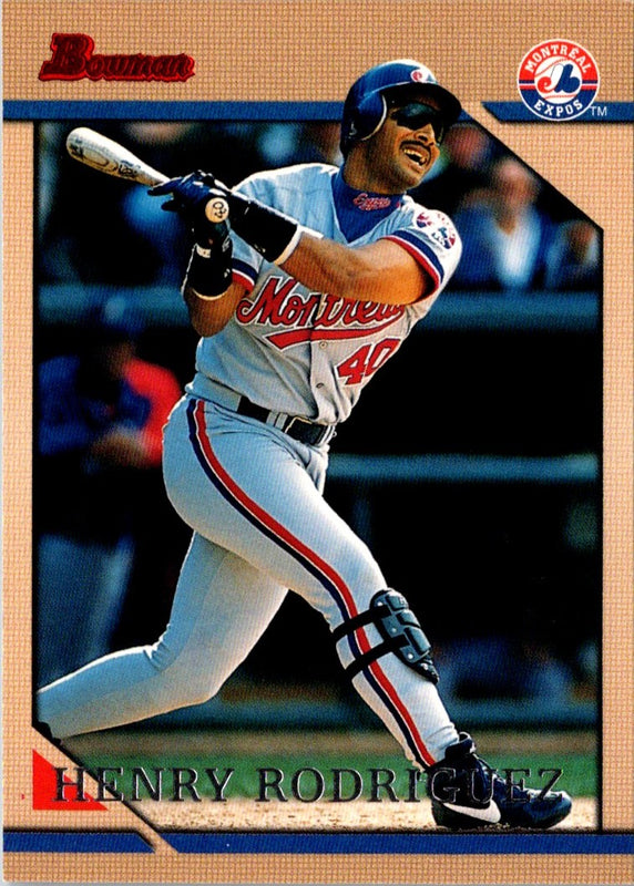 1996 Bowman Henry Rodriguez #82