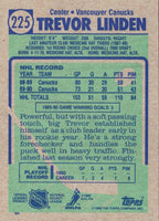 1990 Topps Trevor Linden #225