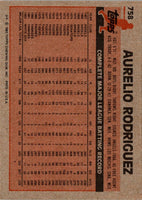 1983 Topps Aurelio Rodriguez #758