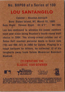 2006 Bowman Heritage Prospects Lou Santangelo