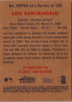 2006 Bowman Heritage Prospects Lou Santangelo #BHP69