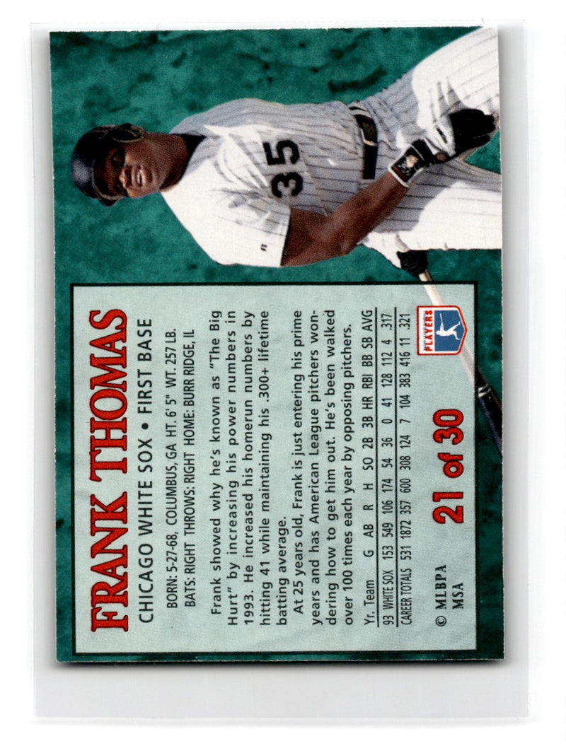 1994 Post Cereal Frank Thomas