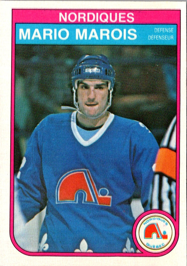 1982 O-Pee-Chee Mario Marois