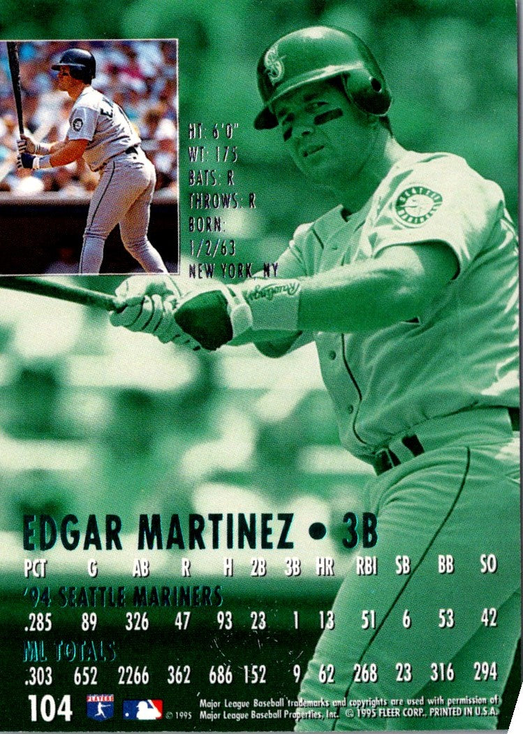 1995 Ultra Edgar Martinez