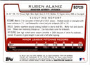 2012 Bowman Chrome Prospects Ruben Alaniz
