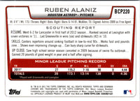 2012 Bowman Chrome Prospects Ruben Alaniz #BCP220