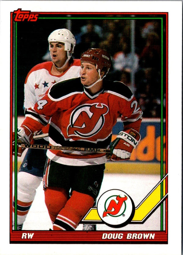 1991 Topps Doug Brown #42