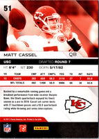 2011 Panini Absolute Memorabilia Matt Cassel #51