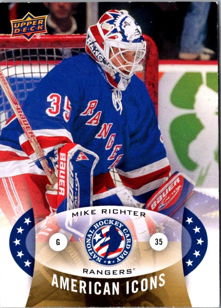 2014 Upper Deck National Hockey Card Day USA Mike Richter