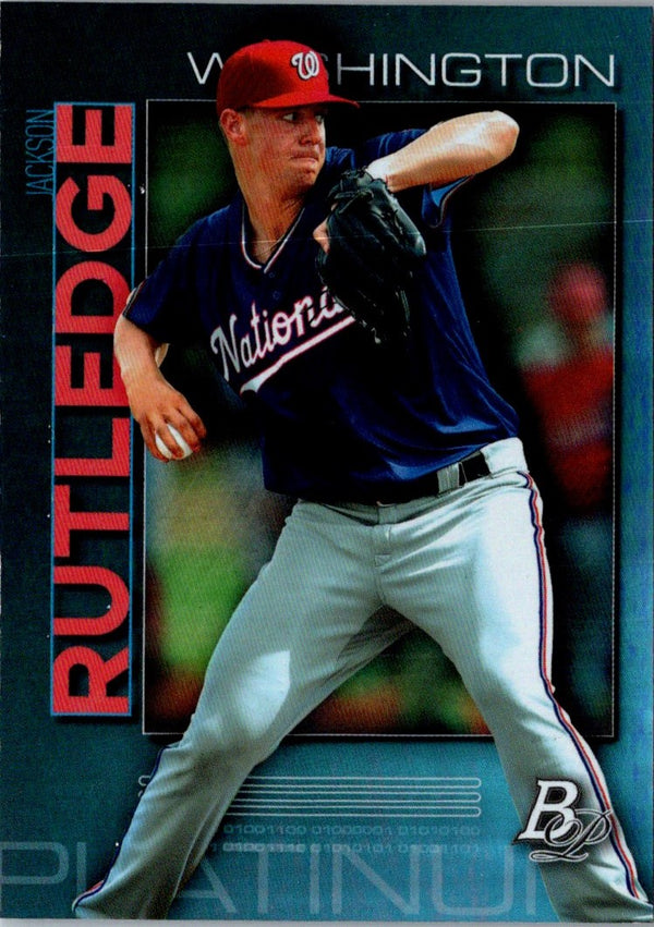 2020 Bowman Platinum Top Prospects Jackson Rutledge #TOP-23