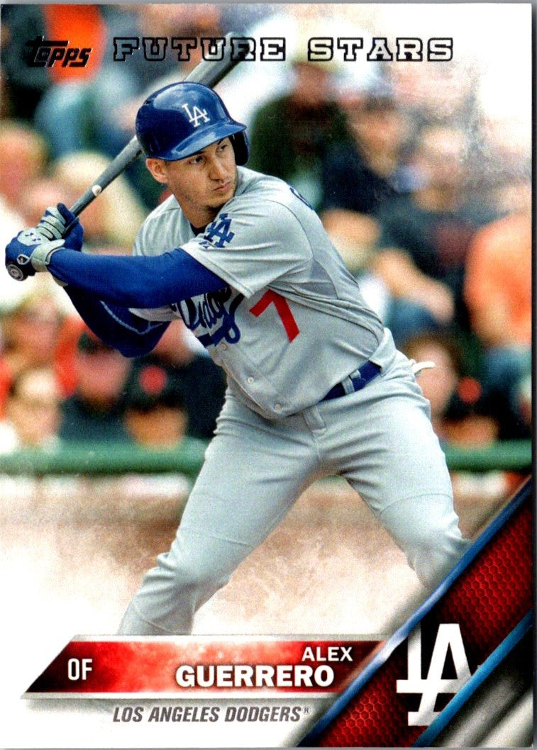 2016 Topps Alex Guerrero