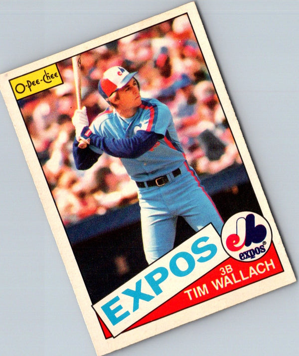 1985 O-Pee-Chee Posters Tim Wallach #6