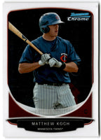 2013 Bowman Chrome Prospects Matthew Koch #BCP43