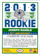 2013 Score Joseph Randle