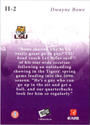 2007 Press Pass SE Insider Insight Dwayne Bowe