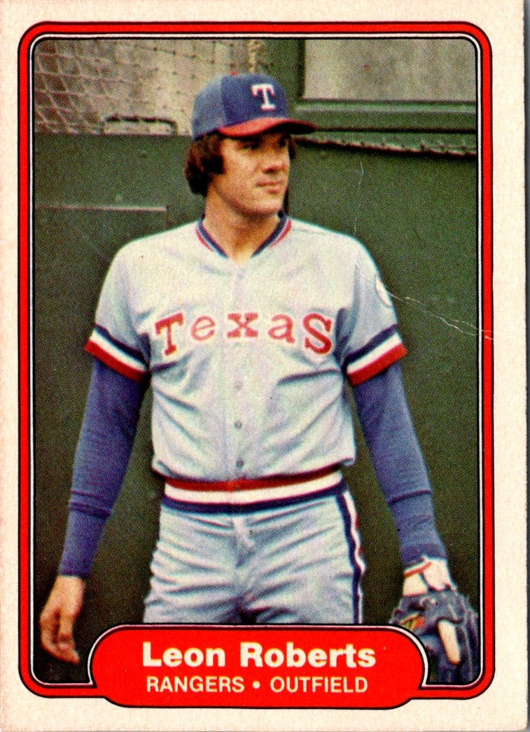 1982 Fleer Leon Roberts