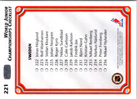 1992 Upper Deck World Junior Championships Checklist #221