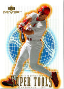 2001 Upper Deck MVP Super Tools Jim Edmonds