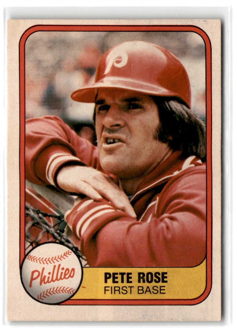 1981 Fleer Pete Rose