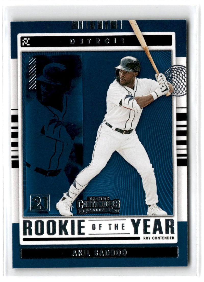 2021 Panini Contenders ROY Akil Baddoo