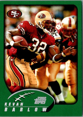 2002 Topps Kevan Barlow #137