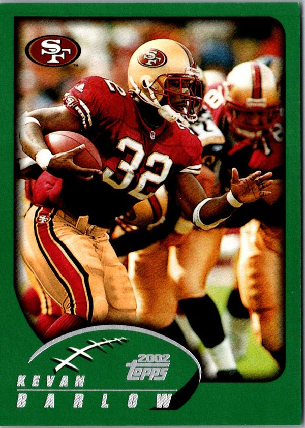 2002 Topps Kevan Barlow #137