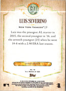 2018 Topps Gypsy Queen Luis Severino