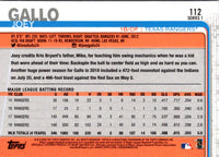 2019 Topps Texas Rangers Joey Gallo #TR-1