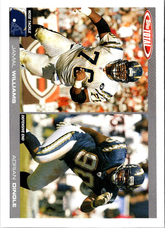 2004 Topps Total Jamal Williams/Adrian Dingle #245 Rookie