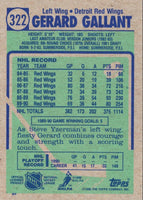 1990 Topps Gerard Gallant #322