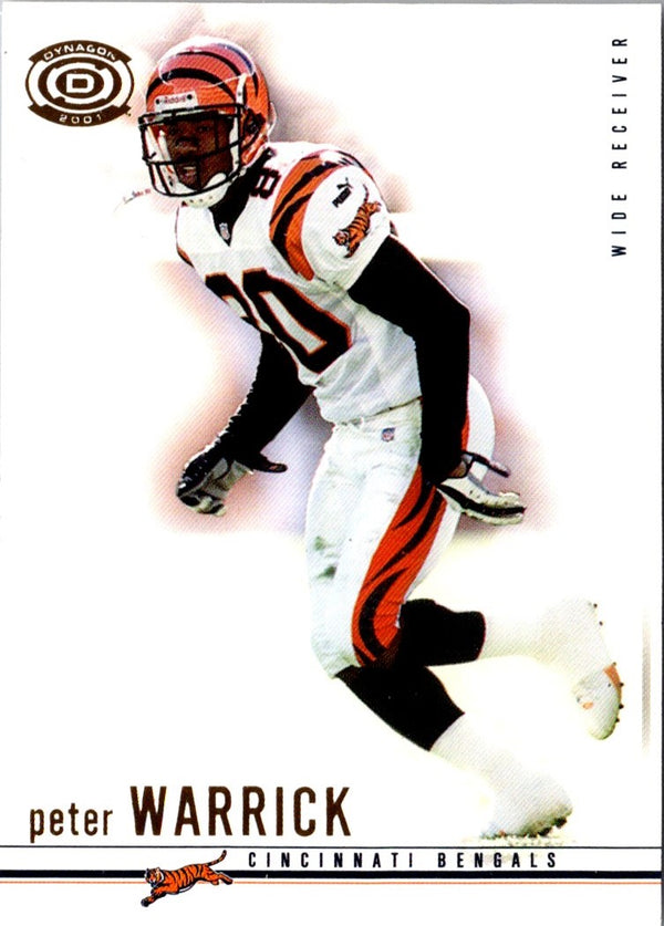 2001 Pacific Dynagon Retail Peter Warrick #22