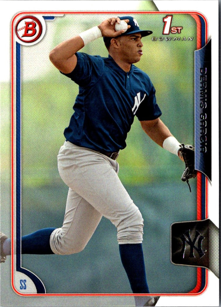 2015 Bowman Prospects Dermis Garcia