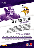 2017 Panini Prestige Sam Bradford #200