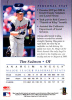 2001 Donruss Studio Tim Salmon #97
