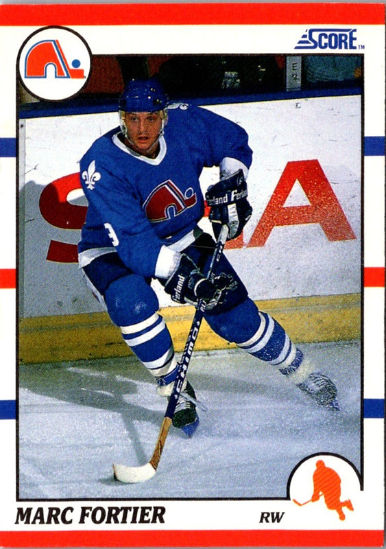 1990 Score Marc Fortier #78