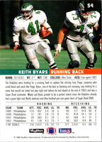 1993 SkyBox Premium Keith Byars #54