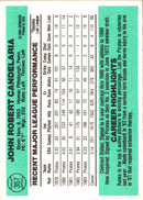 1984 Donruss John Candelaria