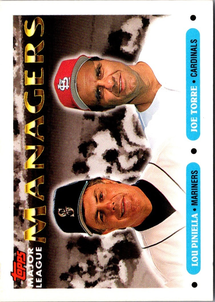 1993 Topps Lou Piniella/Joe Torre