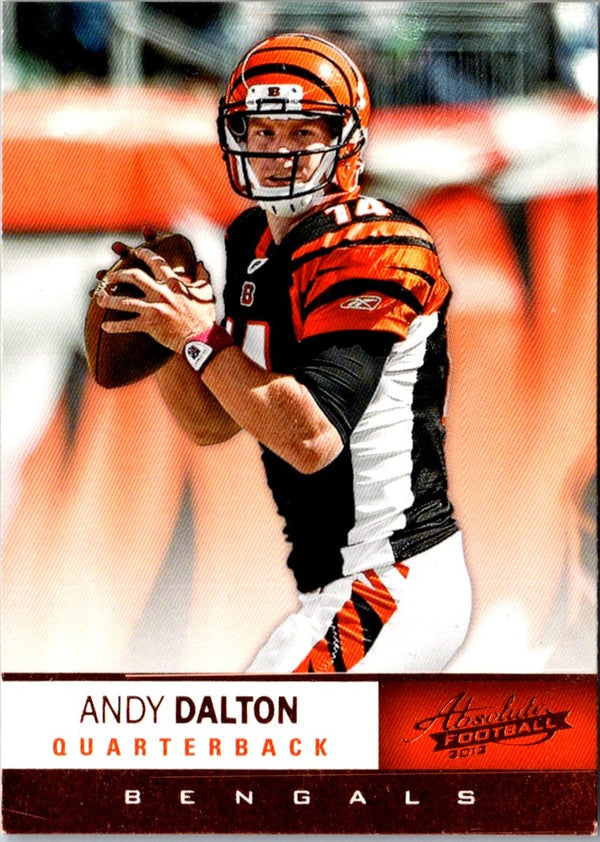 2012 Panini Absolute Andy Dalton #8