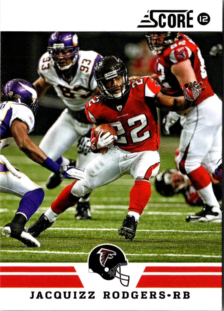 2012 Score Jacquizz Rodgers