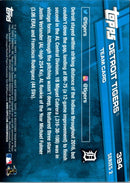 2017 Topps Detroit Tigers