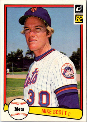 1982 Donruss Mike Scott #128